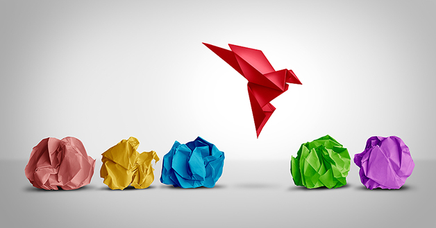 Concept Of New Idea And Creative Thinking As A Symbol Of Innovat