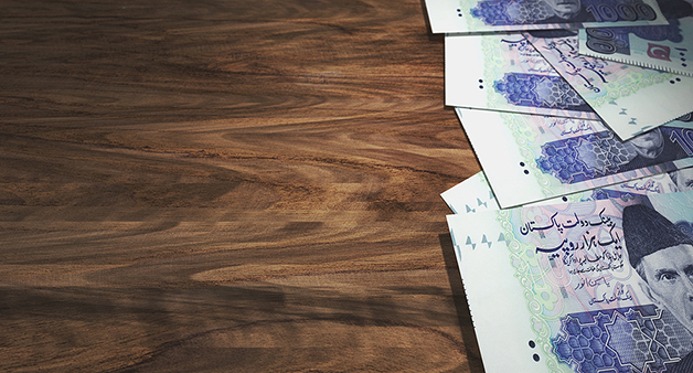 Pakistani Rupee 1000 Pkr Banknote Money 3D Illustration