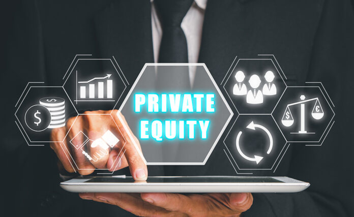 Private Equity Investment Business Concept, Young Businessman Us