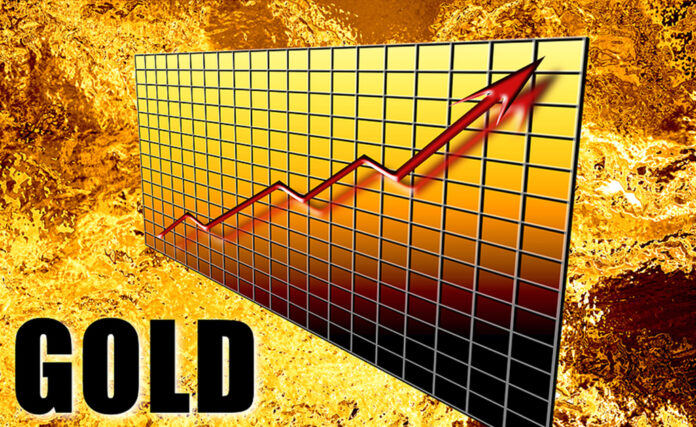 Gold Wealth Graph Arrow